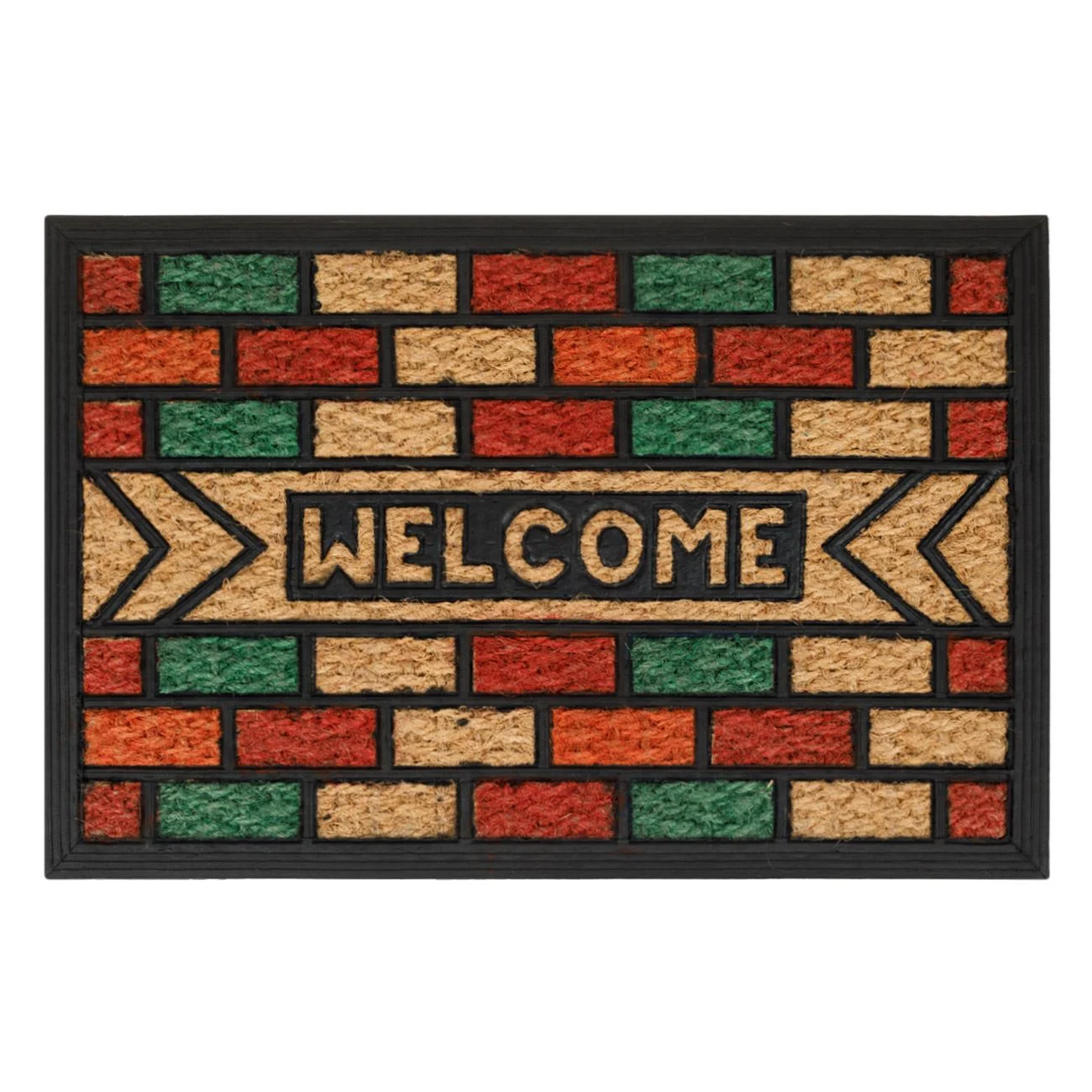 Lábtörlő Multicolor "Welcome" 60x40cm