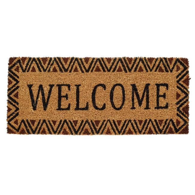 Kültéri lábtörlő "Welcome" 60x25 cm