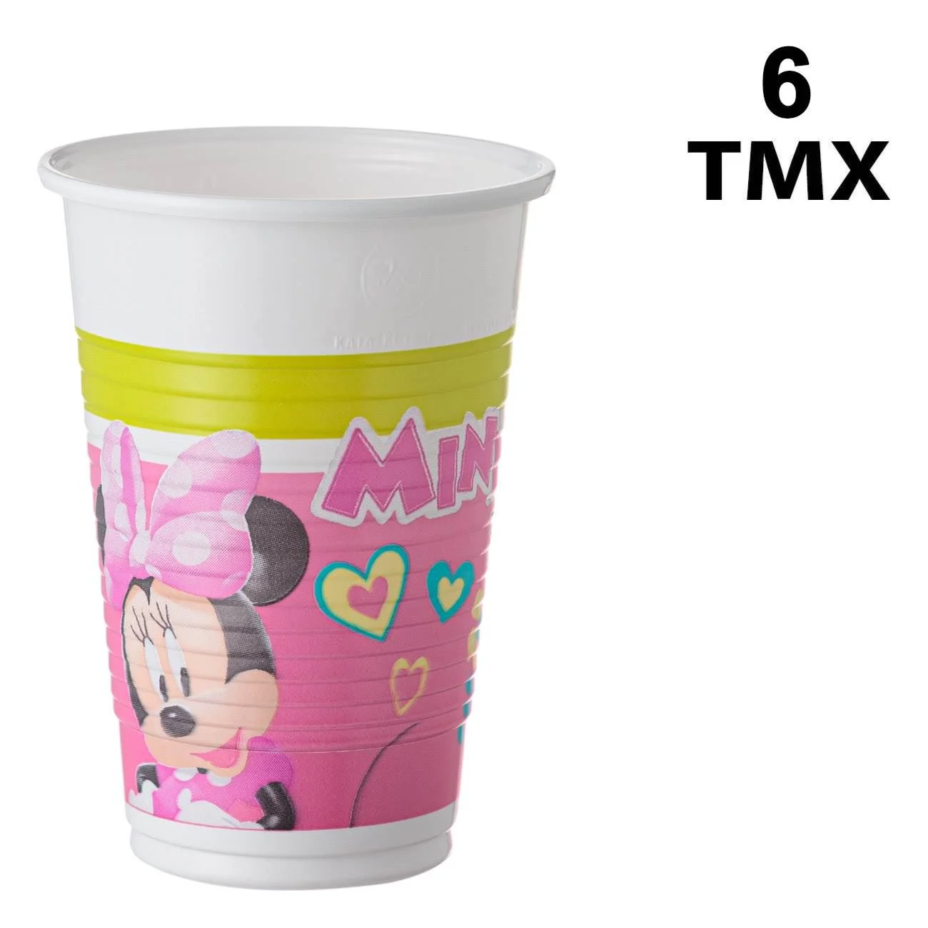 Minnie műanyag party poharak 200ml - 6db