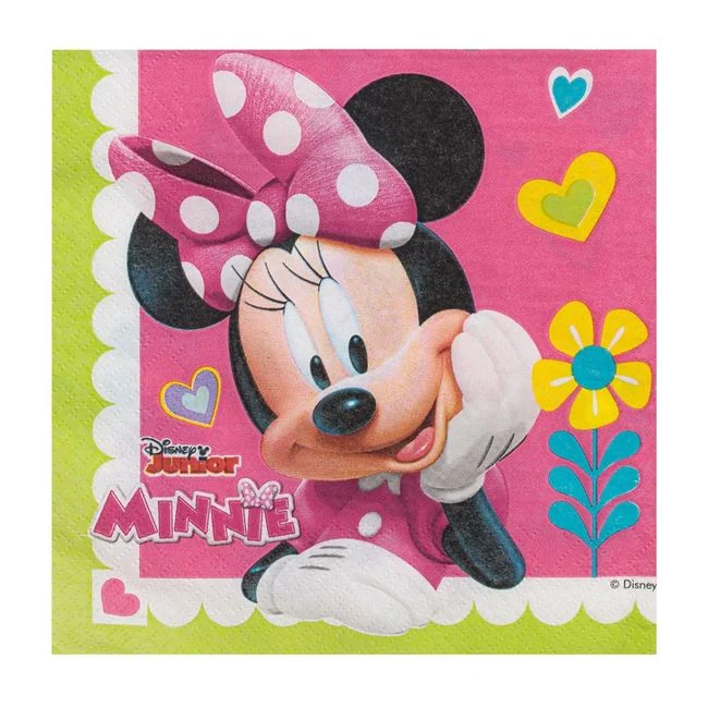 Minnie party szalvéta 33x33cm - 16db