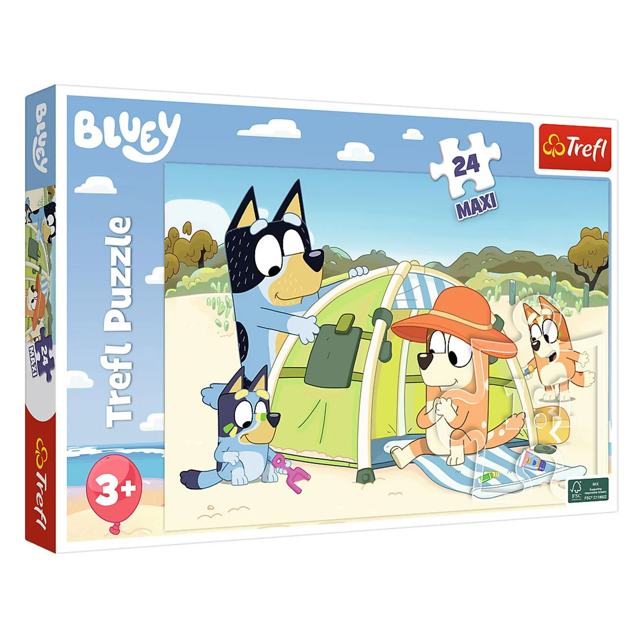 Bluey puzzle Maxi (24 db) - Trefl